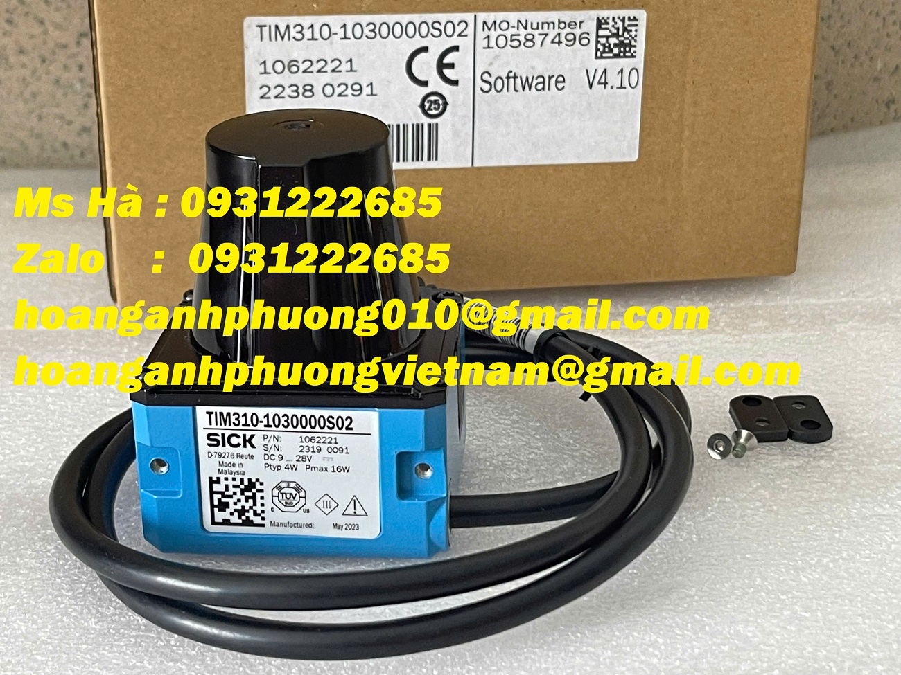 Cảm biến sick nhỏ gọn, hiệu năng cao TIM310-1030000S02